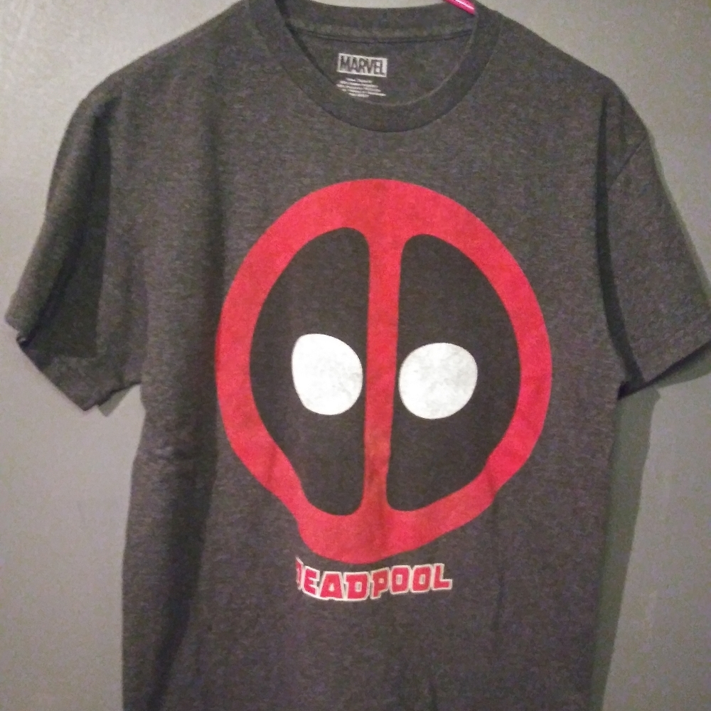 Grey Deadpool T shirt